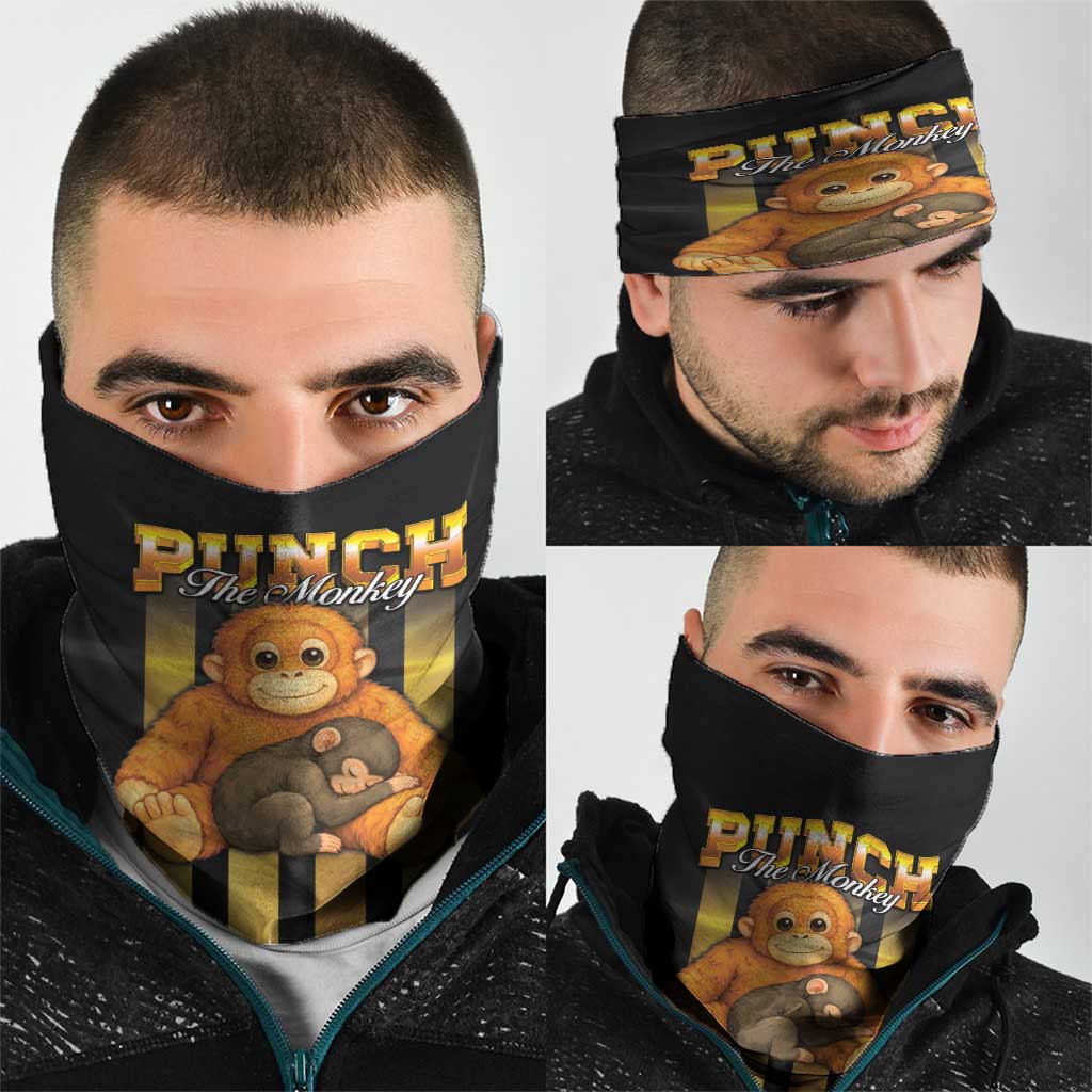 Punch The Monkey Neck Gaiter Team Punch Monkey