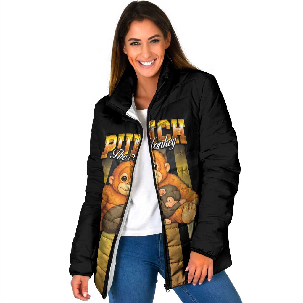 Punch The Monkey Padded Jacket Team Punch Monkey