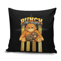 Punch The Monkey Pillow Cover Team Punch Monkey