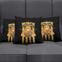 Punch The Monkey Pillow Cover Team Punch Monkey