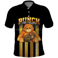 Punch The Monkey Polo Shirt Team Punch Monkey