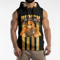 Punch The Monkey Sleeveless Hoodie Team Punch Monkey