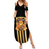 Punch The Monkey Summer Maxi Dress Team Punch Monkey