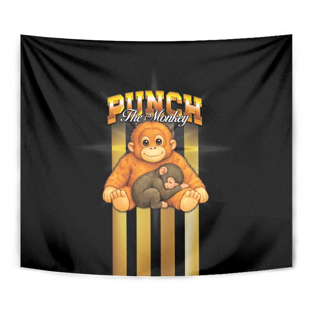 Punch The Monkey Tapestry Team Punch Monkey
