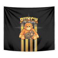 Punch The Monkey Tapestry Team Punch Monkey