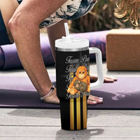 Punch The Monkey Tumbler With Handle Team Punch Monkey