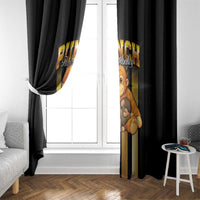 Punch The Monkey Window Curtain Team Punch Monkey