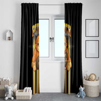Punch The Monkey Window Curtain Team Punch Monkey
