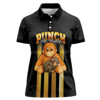 Punch The Monkey Women Polo Shirt Team Punch Monkey