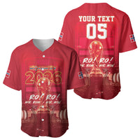 Custom Norge Football 2026 Baseball Jersey Glorious Victory