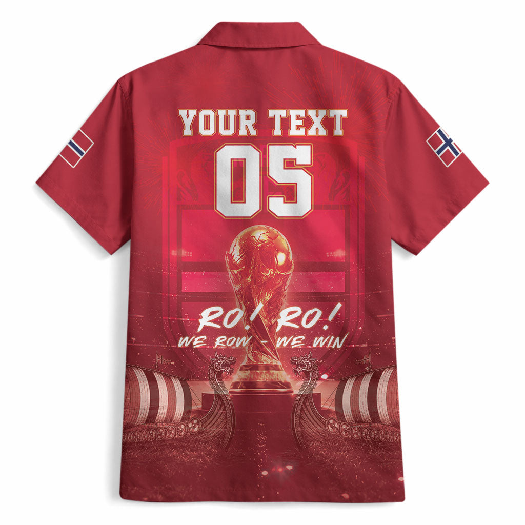 Custom Norge Football 2026 Hawaiian Shirt Glorious Victory