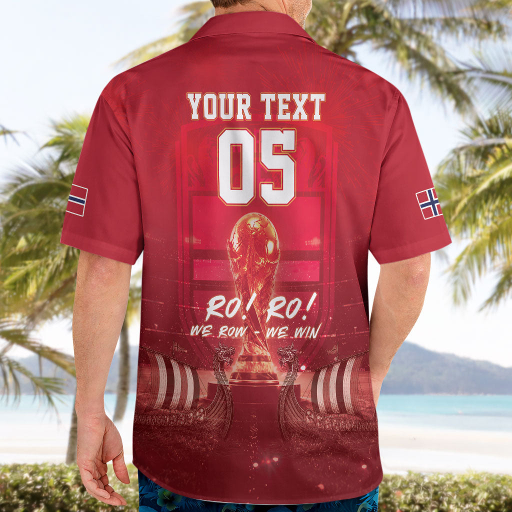 Custom Norge Football 2026 Hawaiian Shirt Glorious Victory