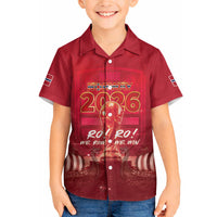 Custom Norge Football 2026 Hawaiian Shirt Glorious Victory