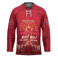 Custom Norge Football 2026 Hockey Jersey Glorious Victory