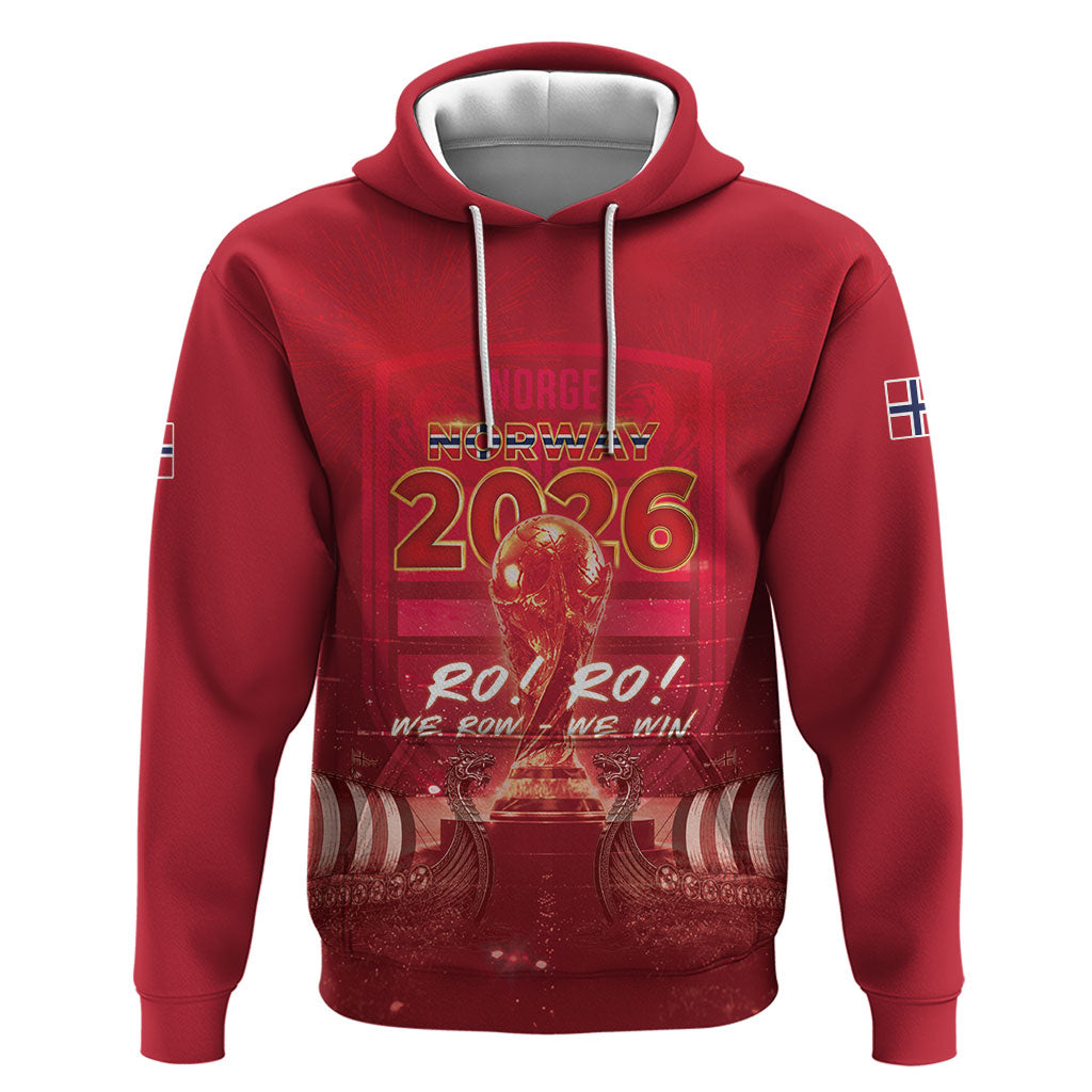 Custom Norge Football 2026 Hoodie Glorious Victory