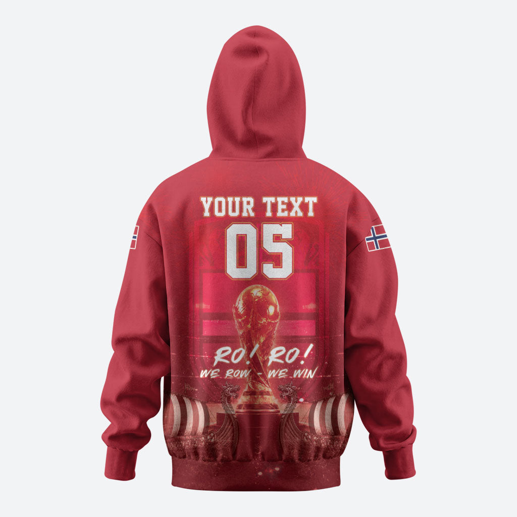 Custom Norge Football 2026 Hoodie Glorious Victory