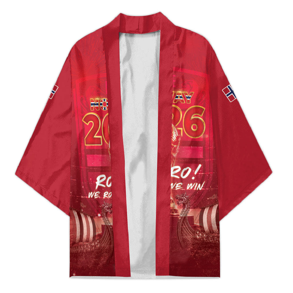 Custom Norge Football 2026 Kimono Glorious Victory