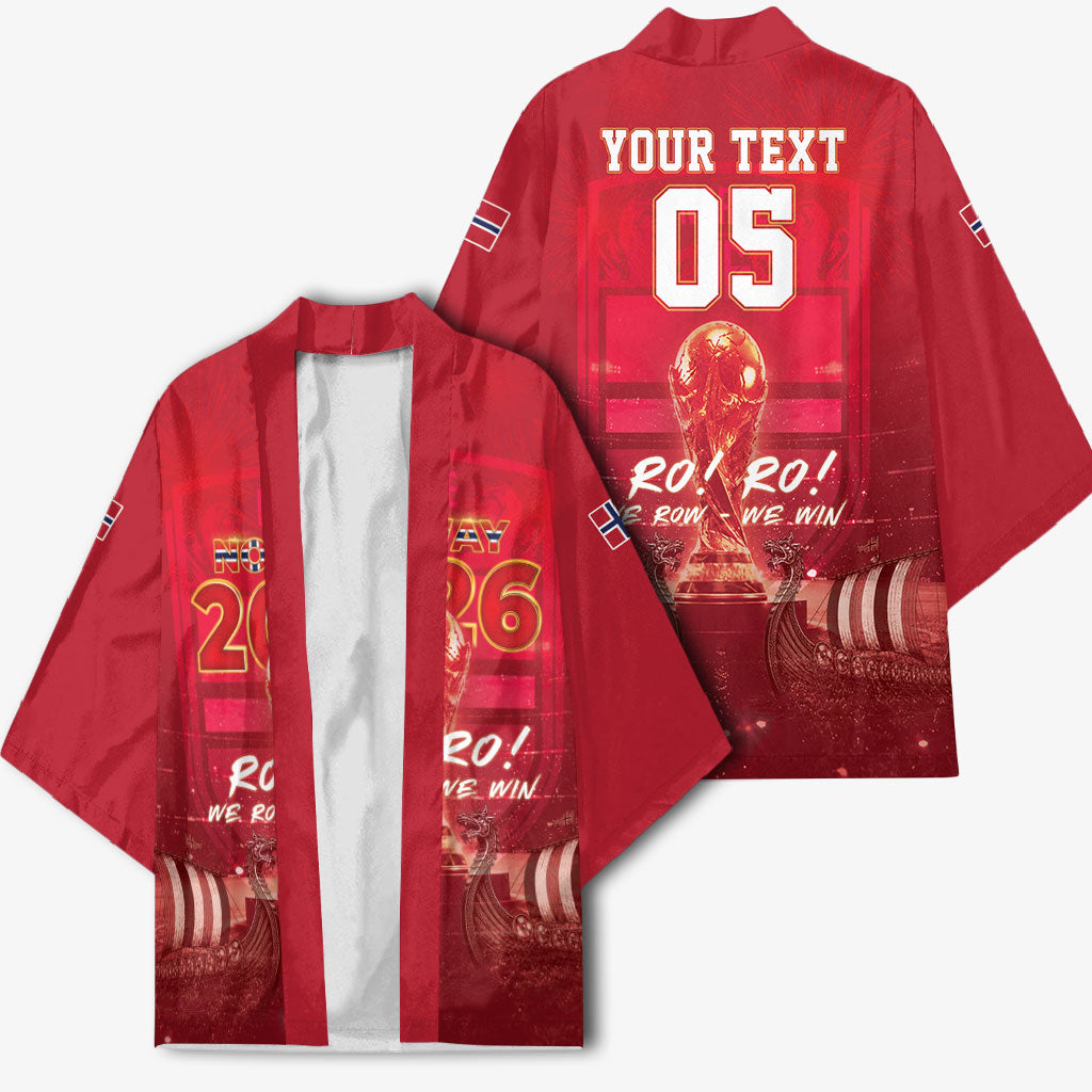 Custom Norge Football 2026 Kimono Glorious Victory