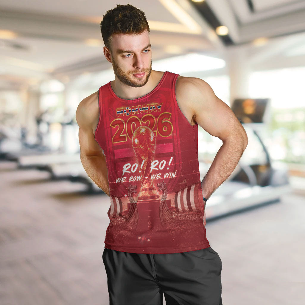 Custom Norge Football 2026 Men Tank Top Glorious Victory