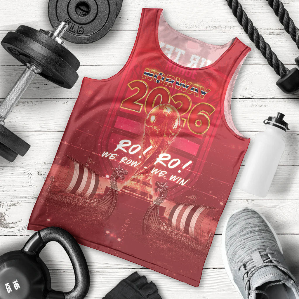 Custom Norge Football 2026 Men Tank Top Glorious Victory
