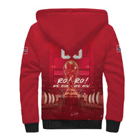 Custom Norge Football 2026 Sherpa Hoodie Glorious Victory