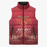 Custom Norge Football 2026 Sleeveless Puffer Jacket Glorious Victory
