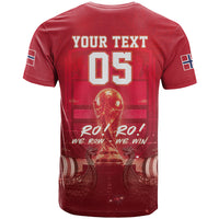 Custom Norge Football 2026 T Shirt Glorious Victory