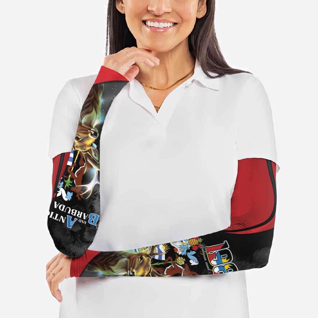 Antigua And Barbuda 1981 Arm Sleeves Happy Independence Day - Wonder Print Shop