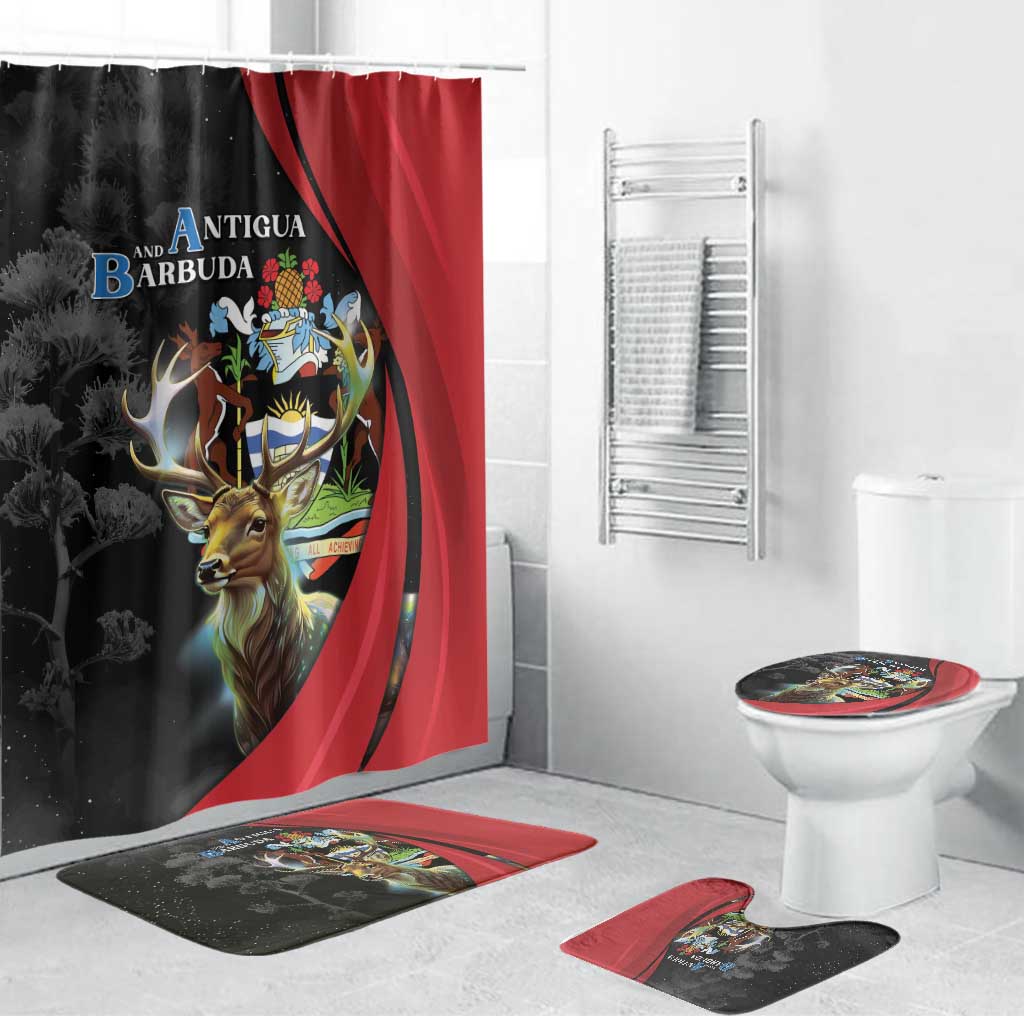 Antigua And Barbuda 1981 Bathroom Set Happy Independence Day - Wonder Print Shop