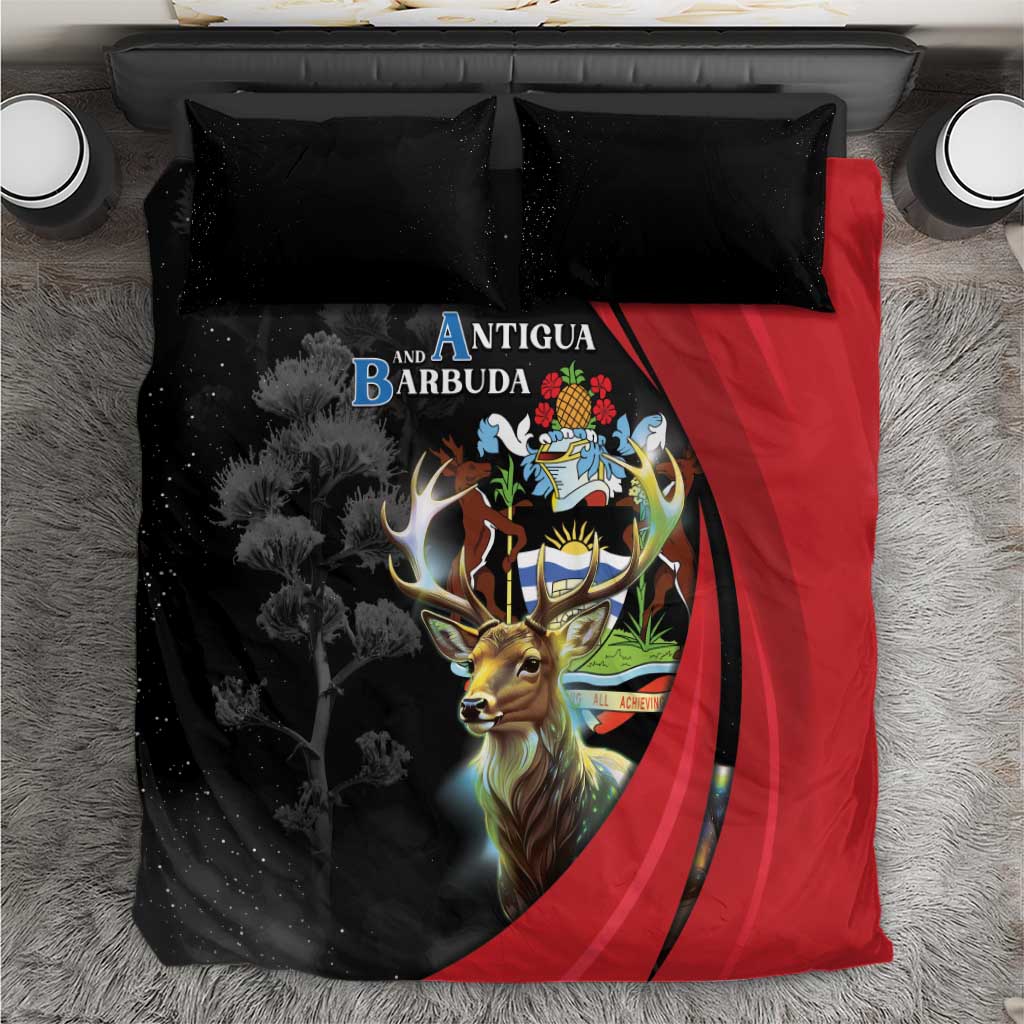 Antigua And Barbuda 1981 Bedding Set Happy Independence Day - Wonder Print Shop