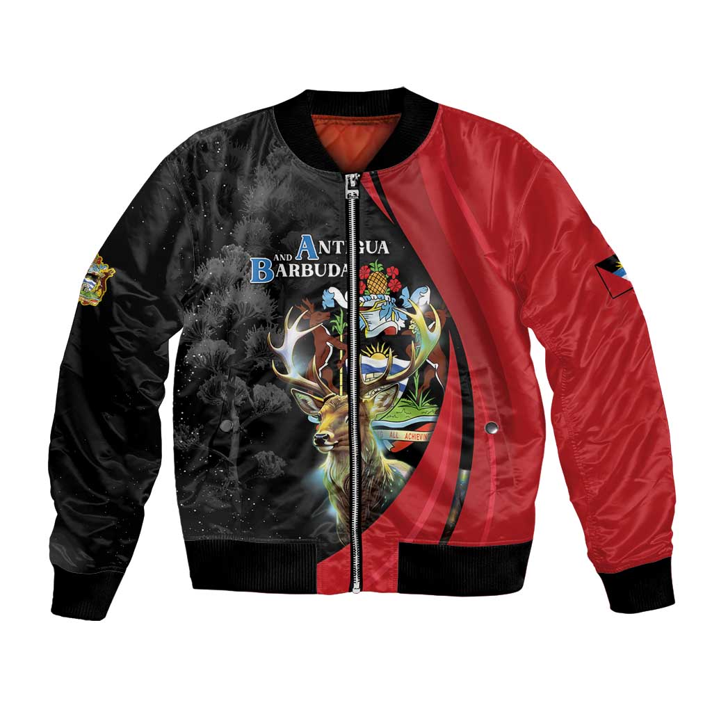Antigua And Barbuda 1981 Bomber Jacket Happy Independence Day - Wonder Print Shop