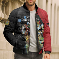 Antigua And Barbuda 1981 Bomber Puffer Jacket Happy Independence Day - Wonder Print Shop