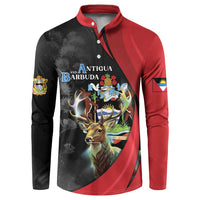 Antigua And Barbuda 1981 Button Sweatshirt Happy Independence Day - Wonder Print Shop