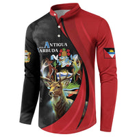 Antigua And Barbuda 1981 Button Sweatshirt Happy Independence Day - Wonder Print Shop