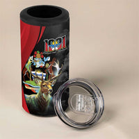 Antigua And Barbuda 1981 4 in 1 Can Cooler Tumbler Happy Independence Day - Wonder Print Shop