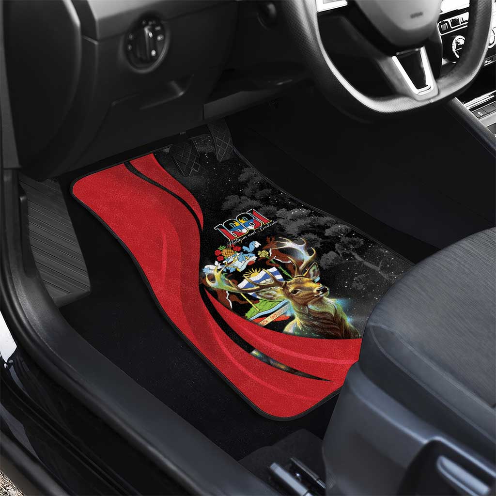 Antigua And Barbuda 1981 Car Mats Happy Independence Day - Wonder Print Shop
