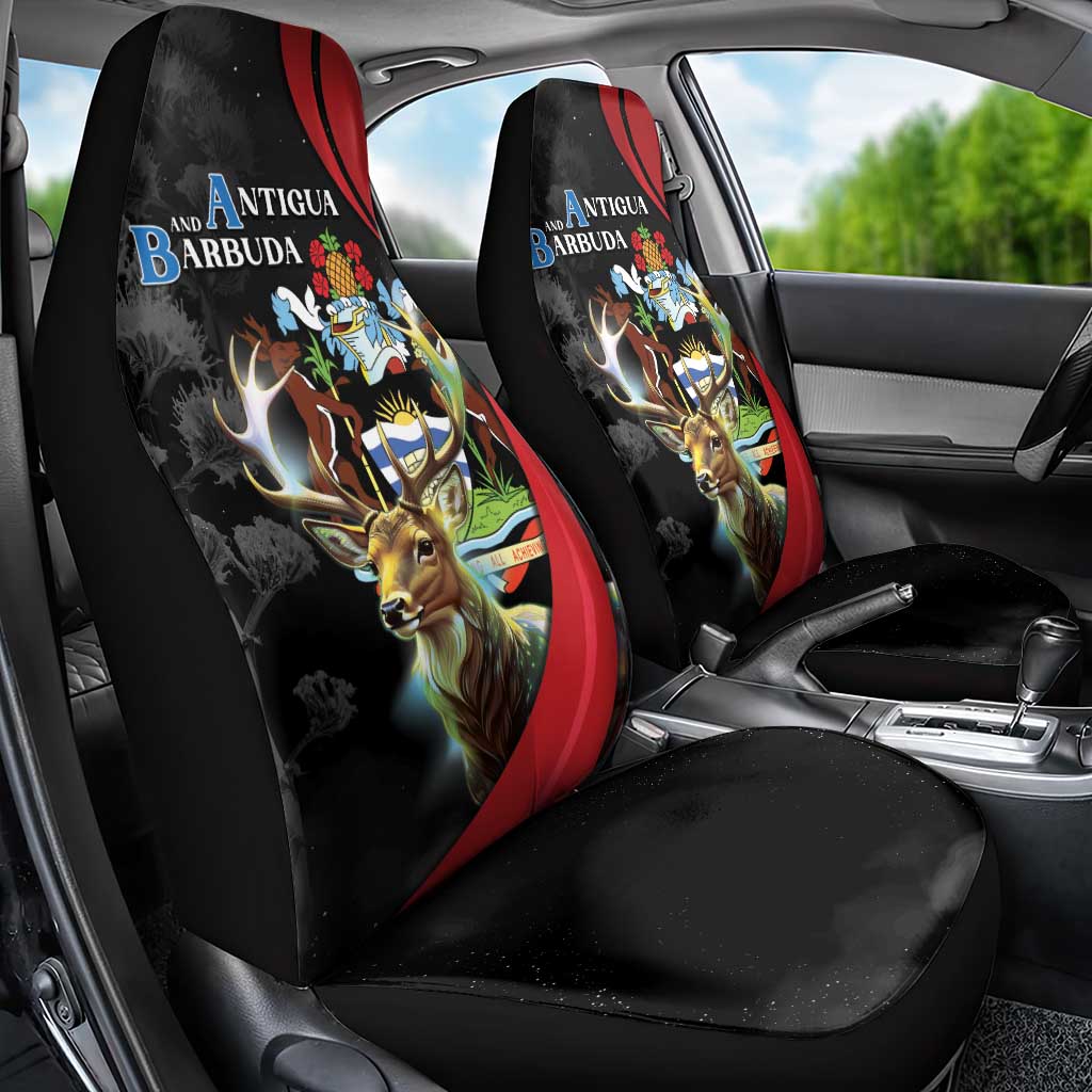 Antigua And Barbuda 1981 Car Seat Cover Happy Independence Day - Wonder Print Shop