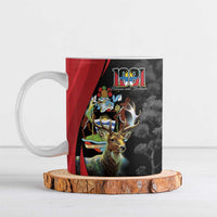 Antigua And Barbuda 1981 Ceramic Mug Happy Independence Day - Wonder Print Shop