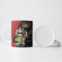 Antigua And Barbuda 1981 Ceramic Mug Happy Independence Day - Wonder Print Shop