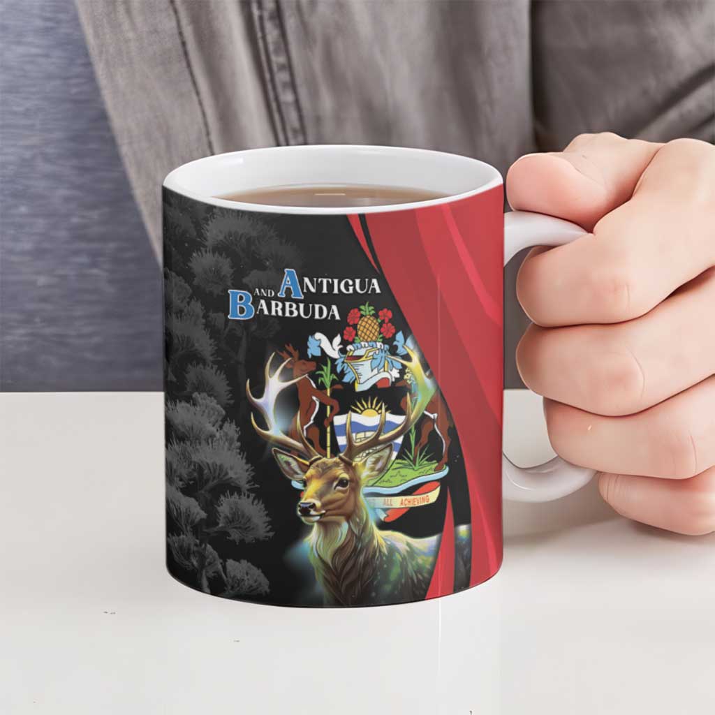 Antigua And Barbuda 1981 Ceramic Mug Happy Independence Day - Wonder Print Shop