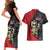 Antigua And Barbuda 1981 Couples Matching Short Sleeve Bodycon Dress and Hawaiian Shirt Happy Independence Day - Wonder Print Shop