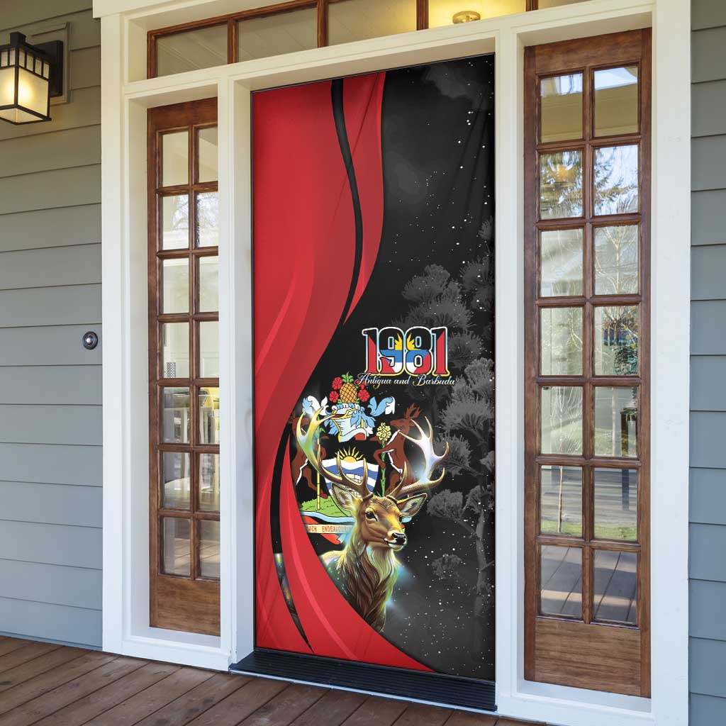 Antigua And Barbuda 1981 Door Cover Happy Independence Day - Wonder Print Shop