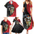 Antigua And Barbuda 1981 Family Matching Summer Maxi Dress and Hawaiian Shirt Happy Independence Day - Wonder Print Shop
