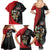 Antigua And Barbuda 1981 Family Matching Summer Maxi Dress and Hawaiian Shirt Happy Independence Day - Wonder Print Shop