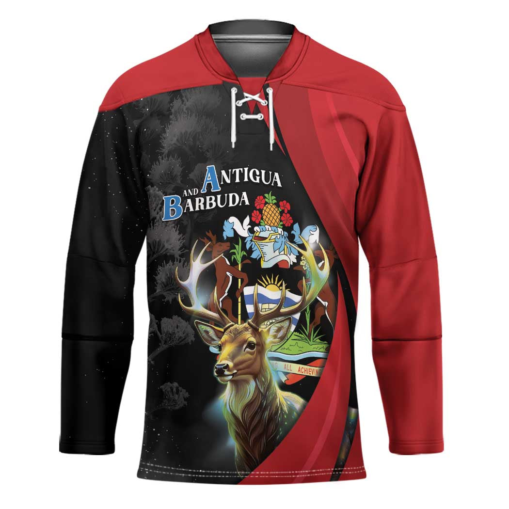 Antigua And Barbuda 1981 Hockey Jersey Happy Independence Day - Wonder Print Shop