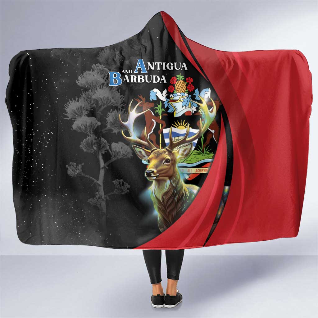 Antigua And Barbuda 1981 Hooded Blanket Happy Independence Day - Wonder Print Shop