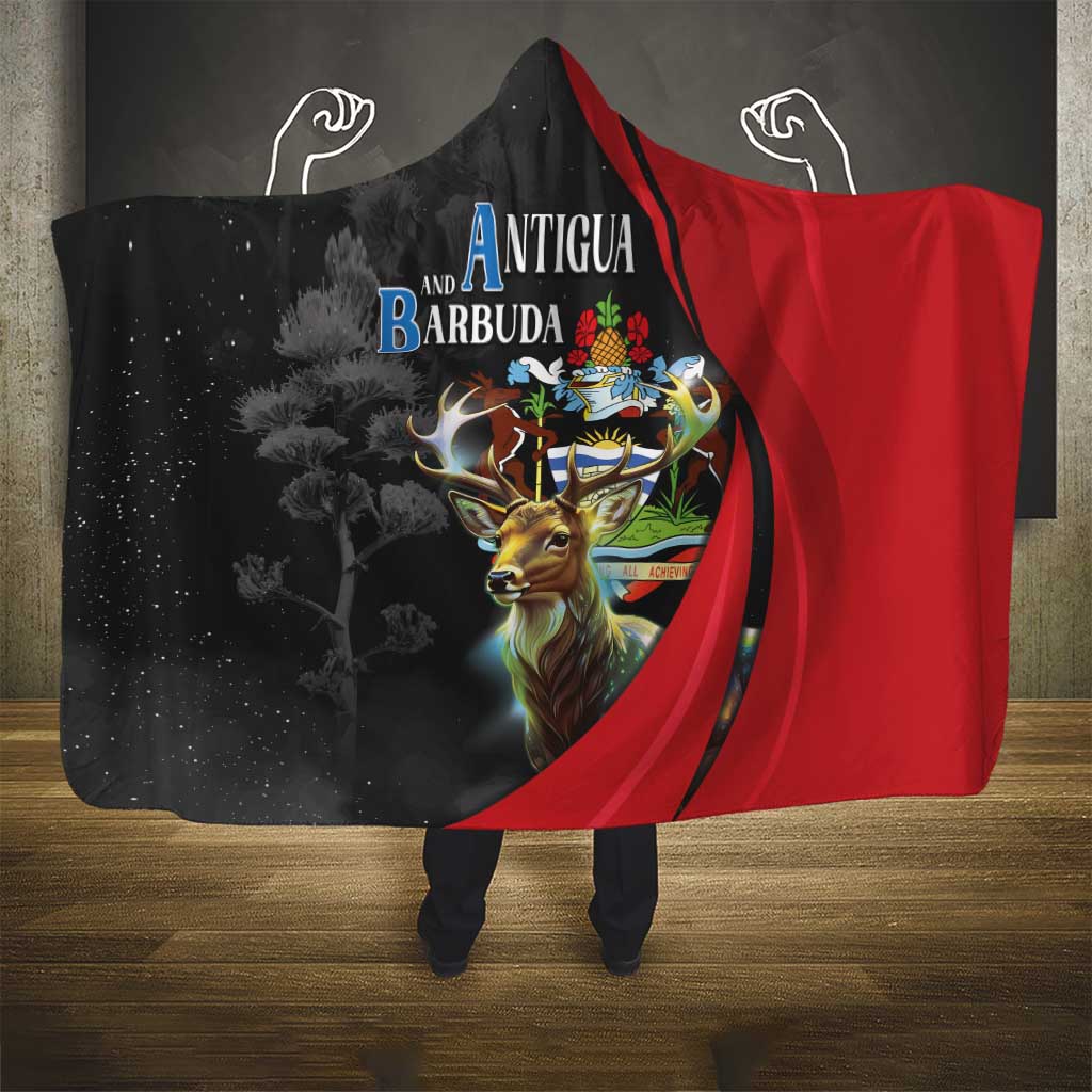 Antigua And Barbuda 1981 Hooded Blanket Happy Independence Day - Wonder Print Shop
