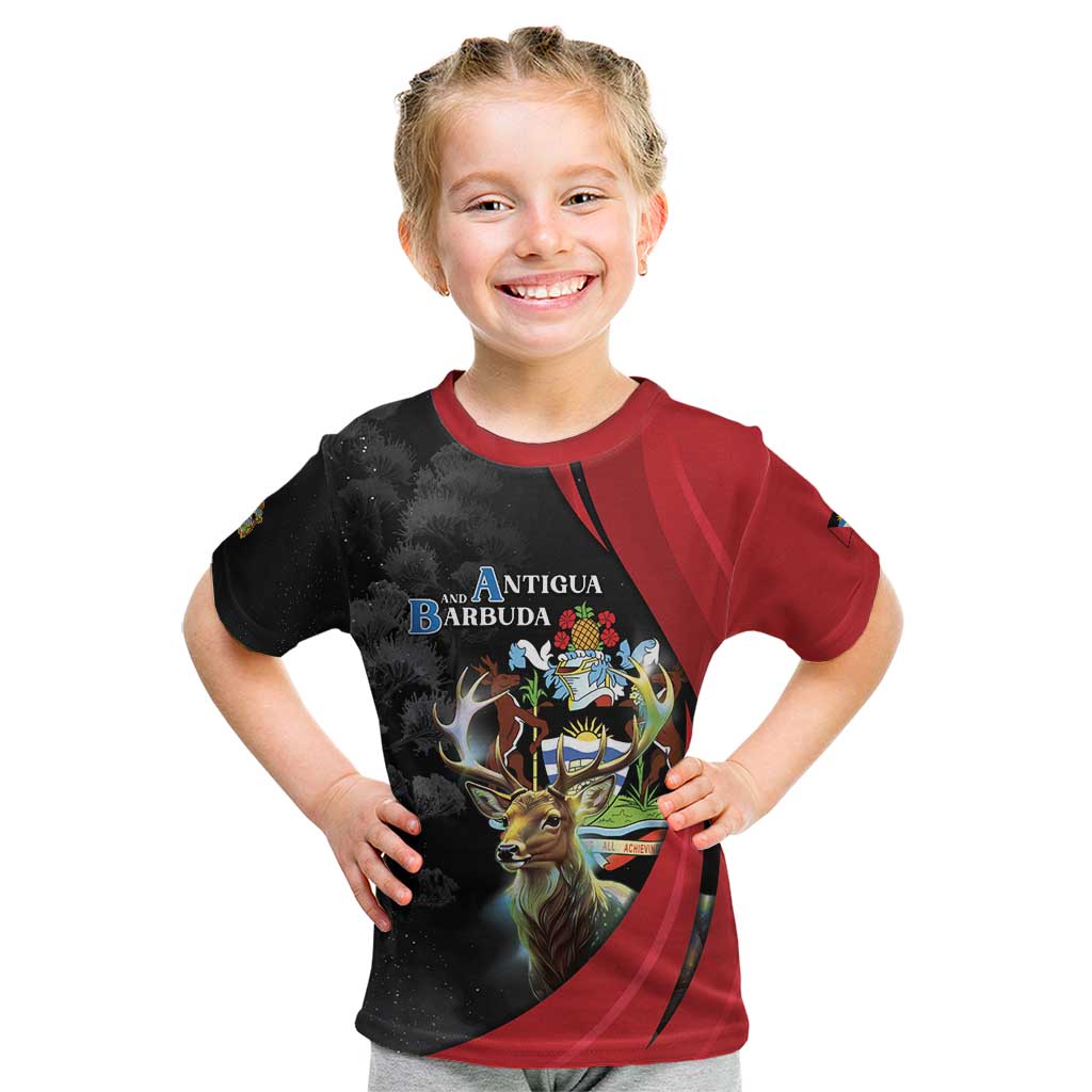 Antigua And Barbuda 1981 Kid T Shirt Happy Independence Day - Wonder Print Shop