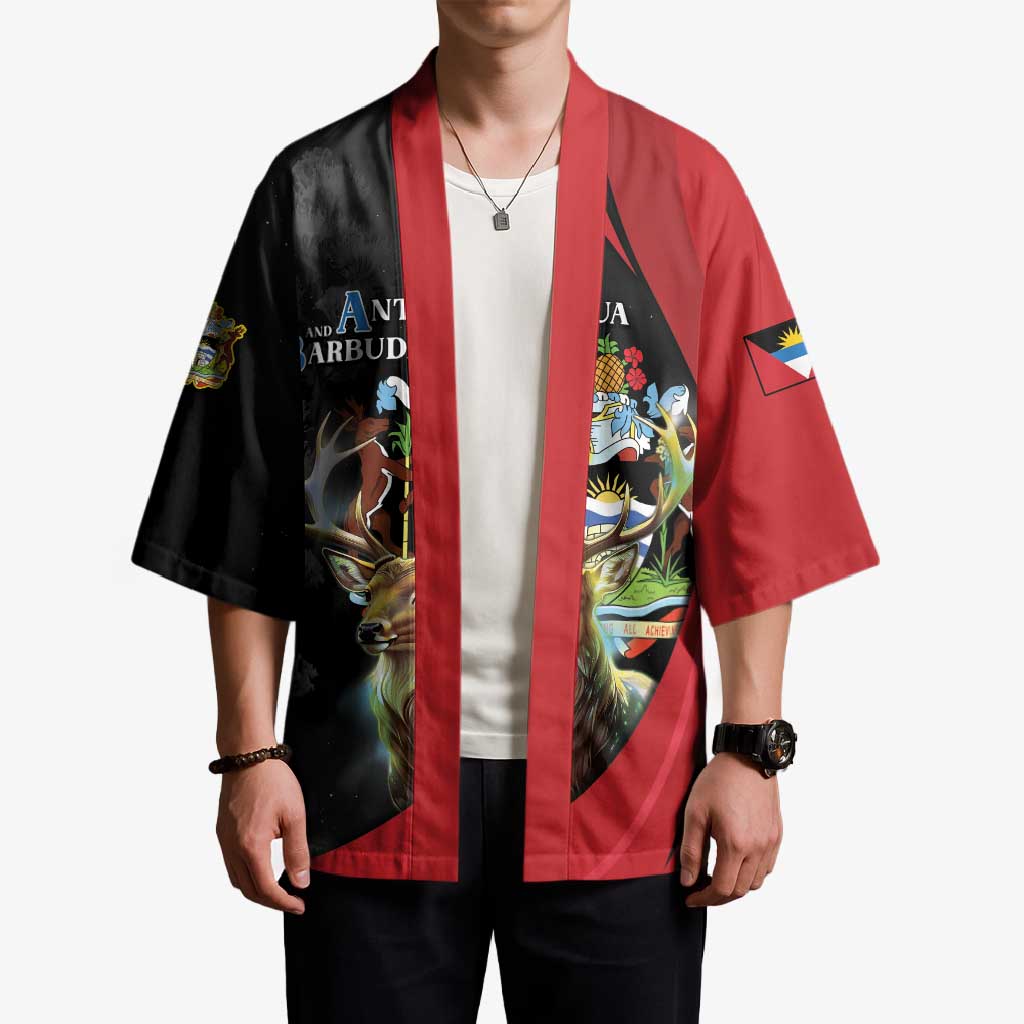 Antigua And Barbuda 1981 Kimono Happy Independence Day - Wonder Print Shop