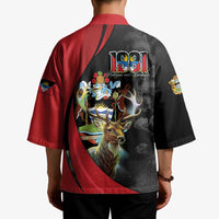 Antigua And Barbuda 1981 Kimono Happy Independence Day - Wonder Print Shop